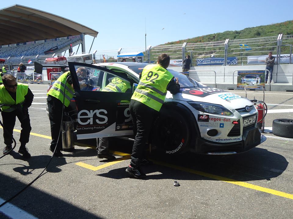 På Zandvoort deltog Kim Holmgaard for første gang for Marc Cars
(Foto: Kim Holmgaard)